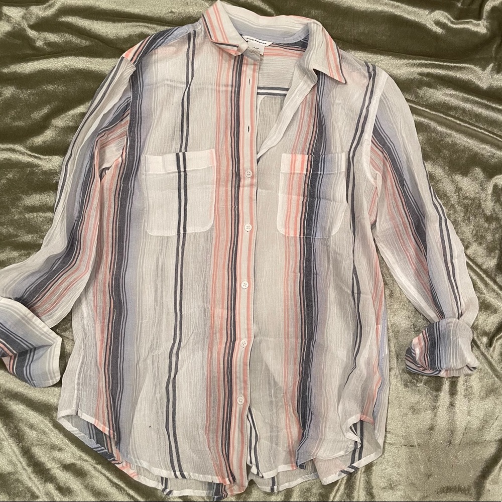 Linen Button Down - image 1